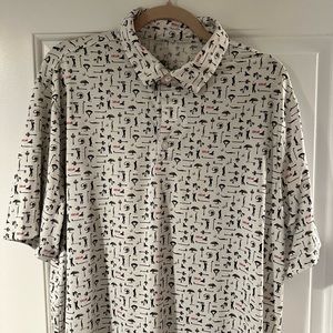 121st US Open Golf Polo. Mens Large.